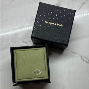 Van Cleef & Arpels Olive Green Jewelry Box